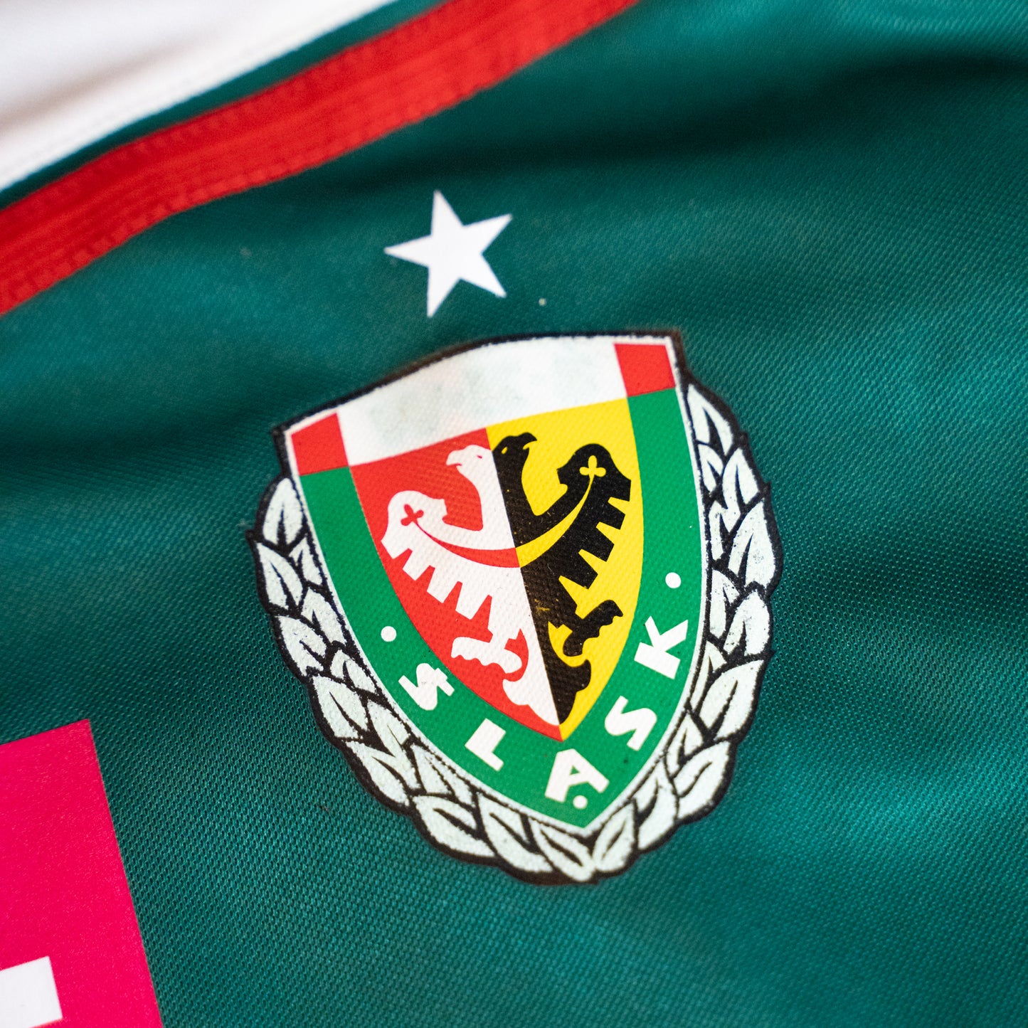 Śląsk Wrocław 2011-12 Mila #11 Home Shirt Original Football Jersey S