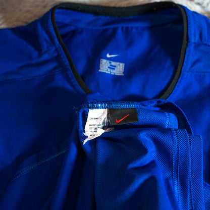 Manchester United 2002-03 Long Sleeve Third Blue Shirt Original Football Jersey XL