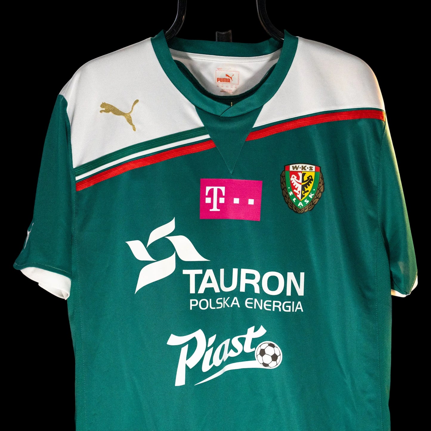 Śląsk Wrocław 2011-12 Celeban #3 Home Shirt Original Football Jersey 2XL