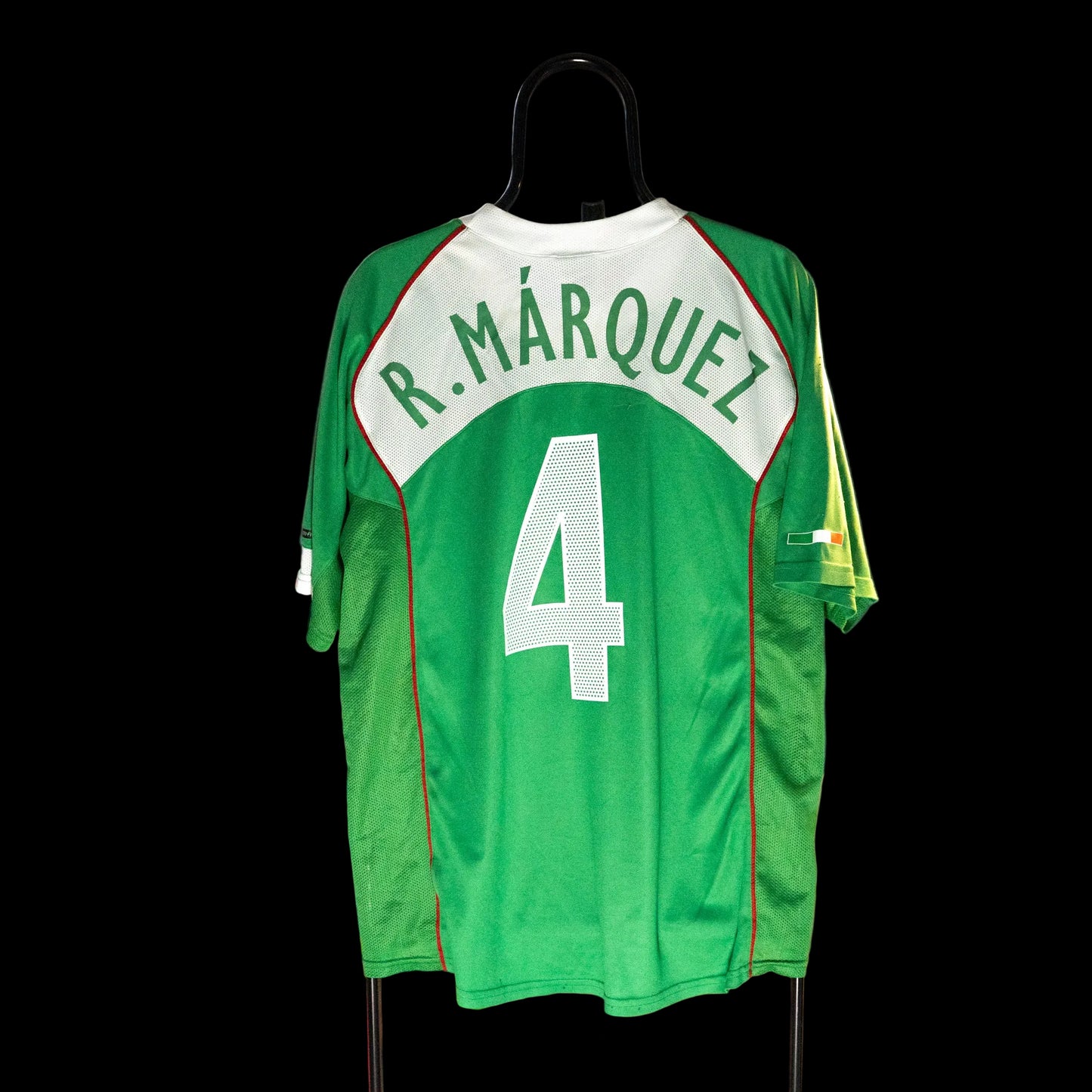 Mexico 2004-06 Marquez #4 Home Shirt Original Football Jersey L H40609TXT