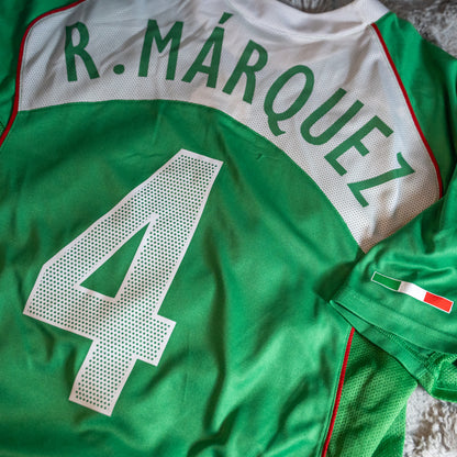 Mexico 2004-06 Marquez #4 Home Shirt Original Football Jersey L H40609TXT