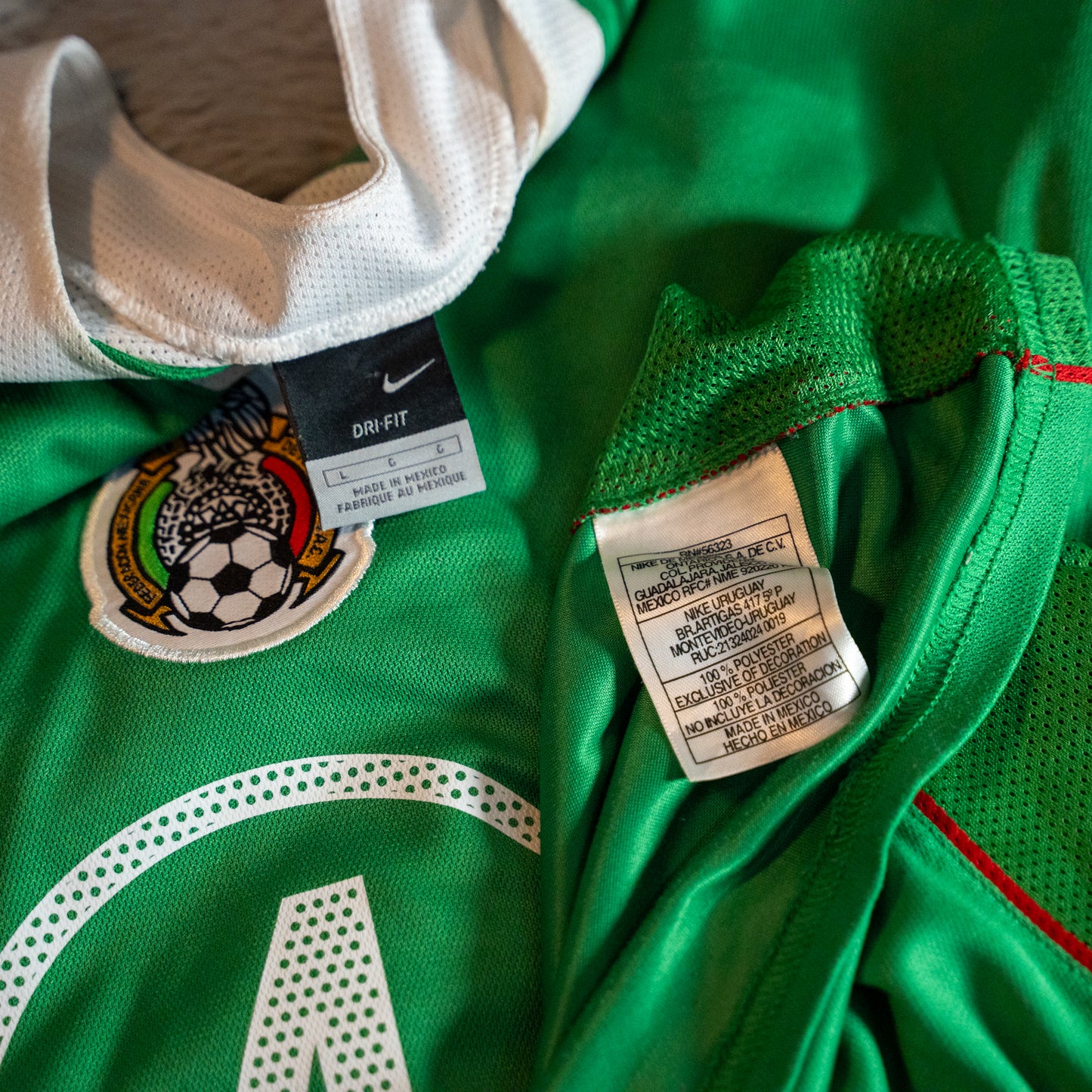 Mexico 2004-06 Marquez #4 Home Shirt Original Football Jersey L H40609TXT