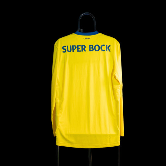 Porto 2016-17 Third Long Sleeve Yellow Football Shirt Original Jersey L New Balance