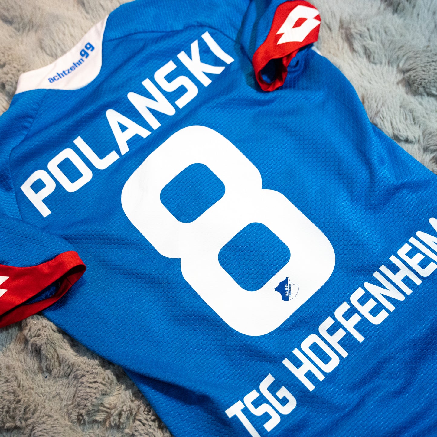 TSG 1899 Hoffenheim 2015-2016 #8 Polański Home Shirt Original Football Jersey S