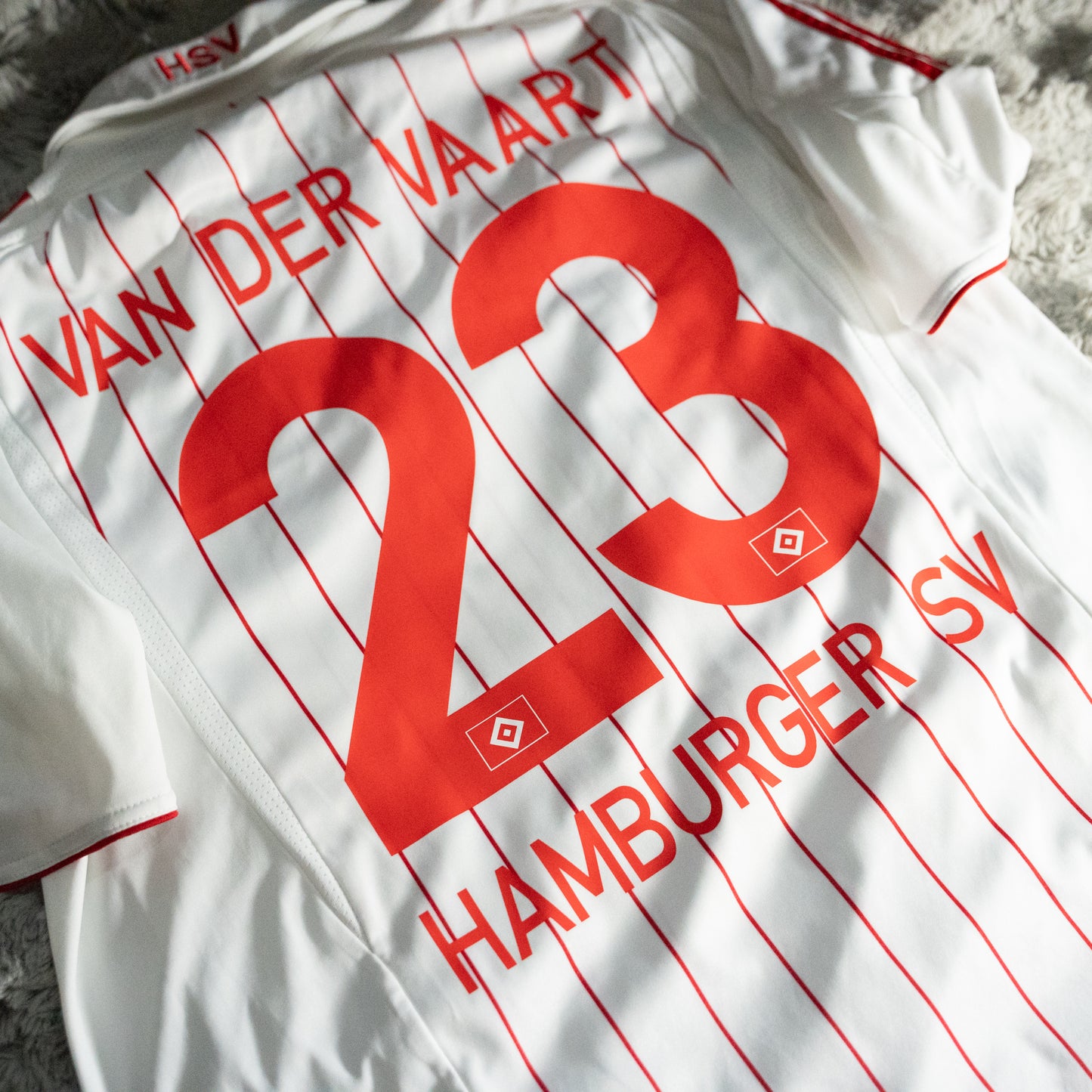 Hamburger SV 2007-08 #23 Van Der Vaart Home Football Shirt L men 632975