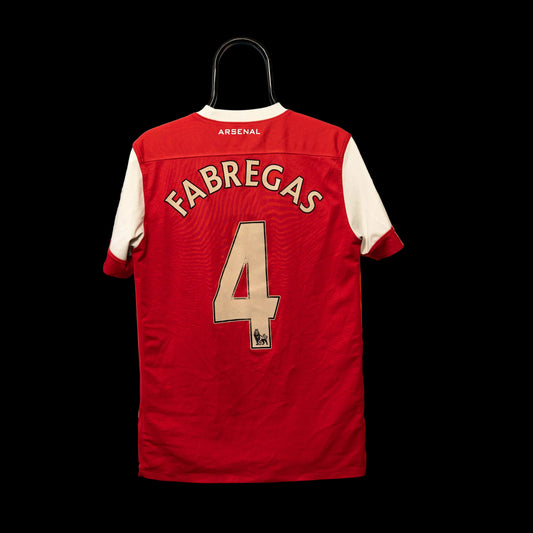 Arsenal 2010 2011 #4 Fabregas Home Football Shirt S Nike 386821-620