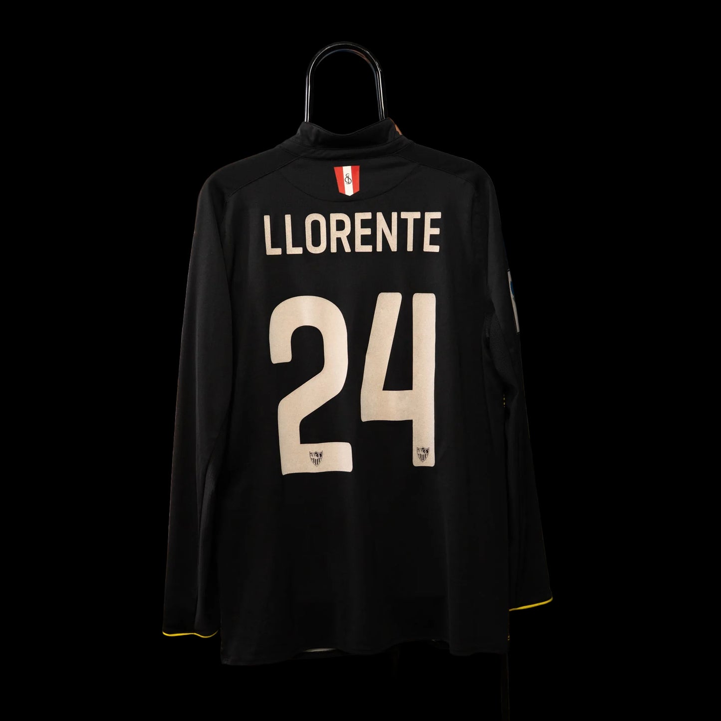 2015-2016 Sevilla 3rd Long Sleeve #24 Llorente Football Shirt L New Balance
