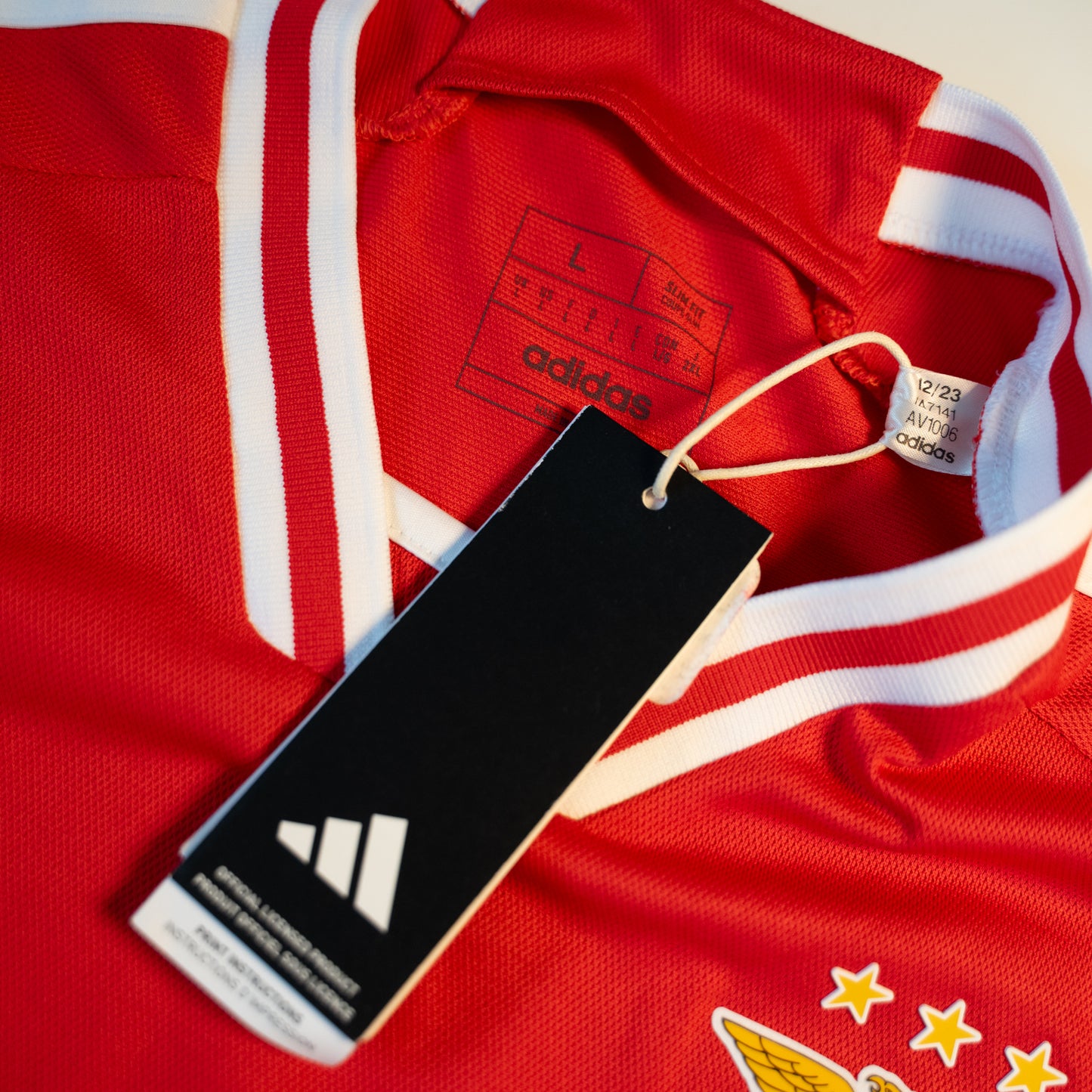 Benfica 2023-2024 BNWT Home Football Shirt Soccer Jersey Adidas IA7141