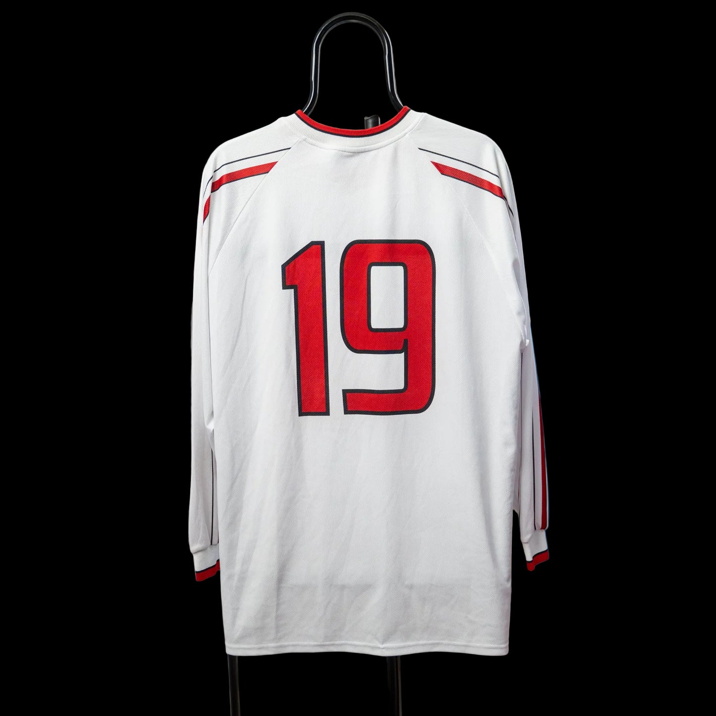 Poland 2000/01 Home Tico #19 [XL] Long Sleeve Koszulka Pilarska Match Issue?