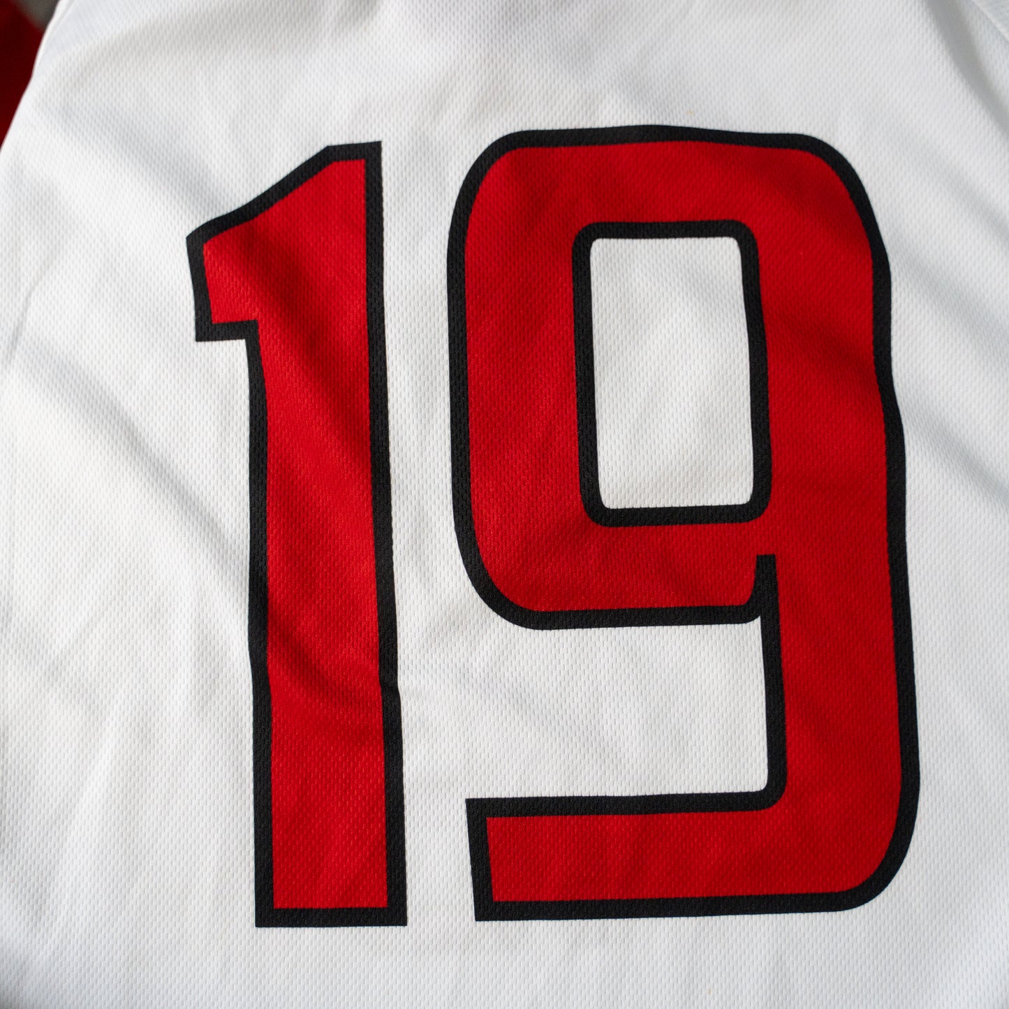 Poland 2000/01 Home Tico #19 [XL] Long Sleeve Koszulka Pilarska Match Issue?