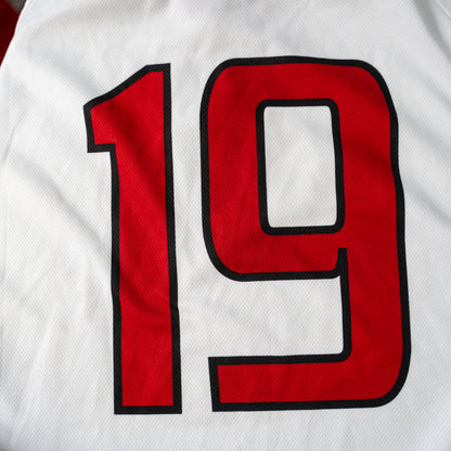 Poland 2000/01 Home Tico #19 [XL] Long Sleeve Koszulka Pilarska Match Issue?