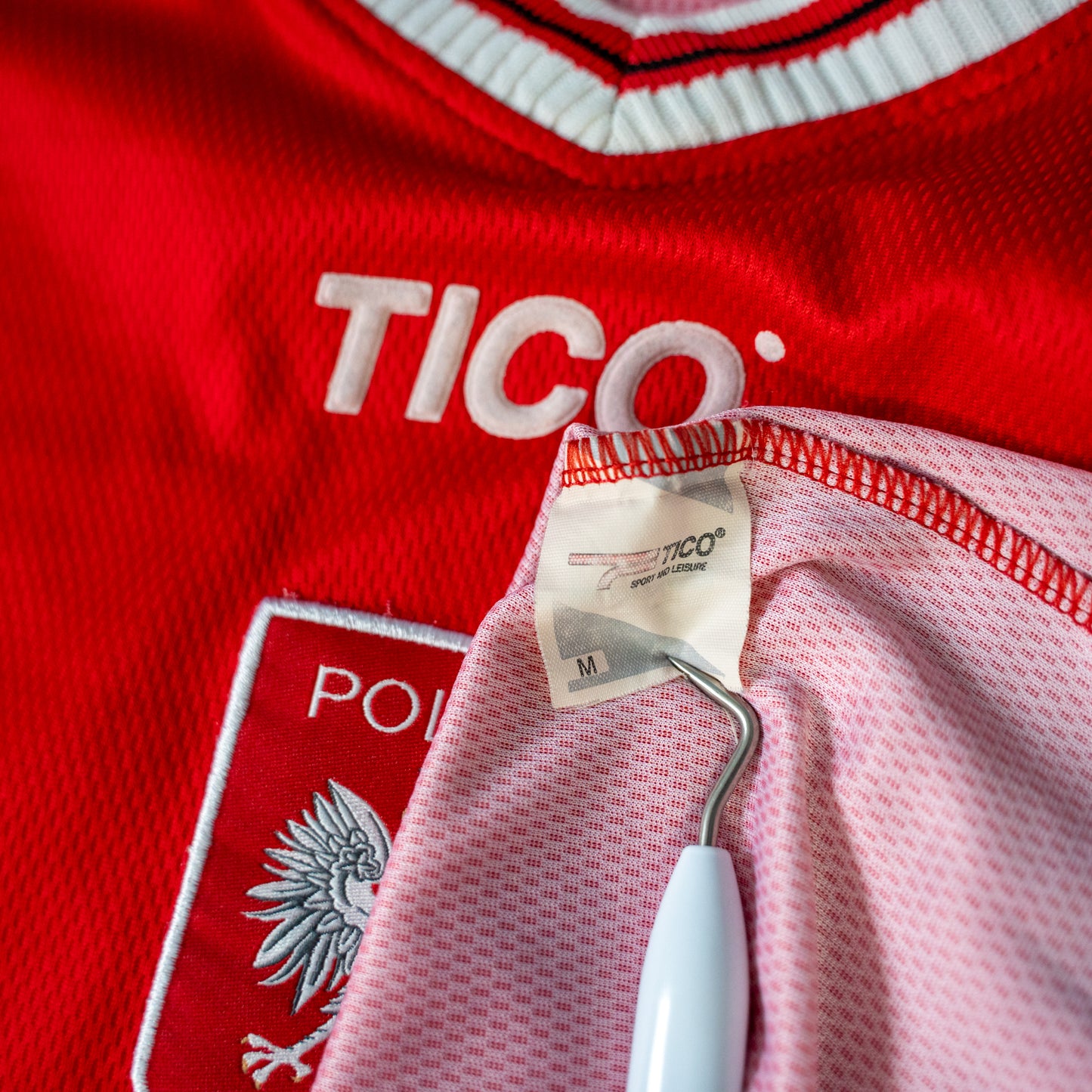 Poland 2000/01 Away Tico #11 [M] Long Sleeve Koszulka Pilarska Match Issue?