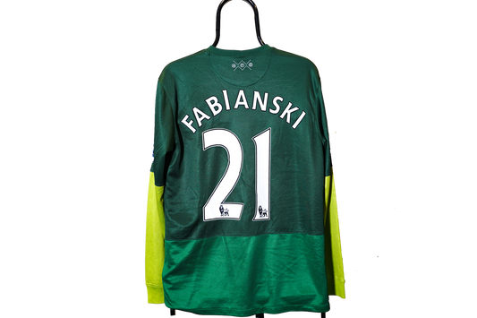 2012 2013 Arsenal Goalkeeper #21 Fabiański Football Shirt M men Nike 479307-302