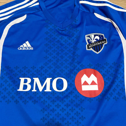 2011-2012 Montreal Impact home #14 Nesta Football Shirt Adidas 2XL Men X10459