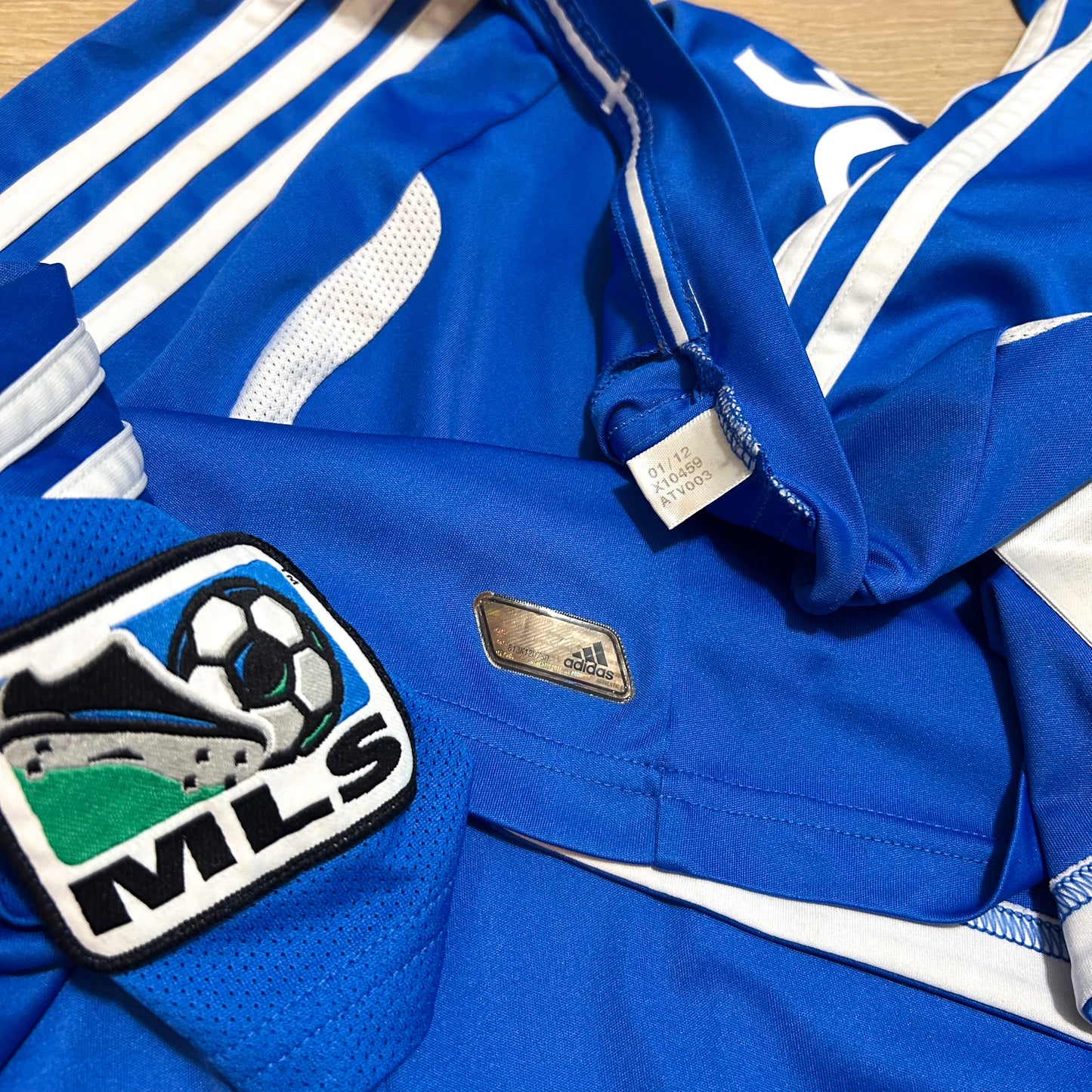 2011-2012 Montreal Impact home #14 Nesta Football Shirt Adidas 2XL Men X10459