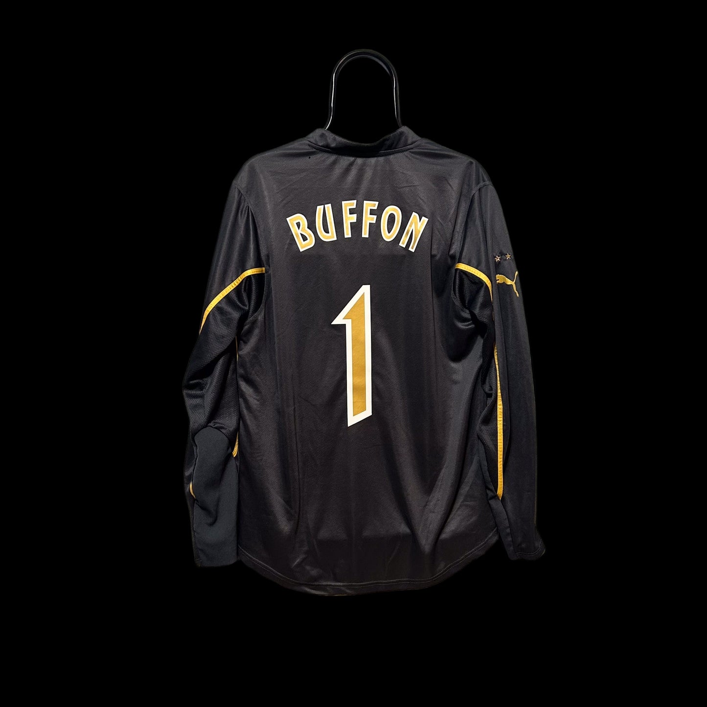 2003-2004 Italy GK #1 Buffon Long Sleeve National Team Puma L men