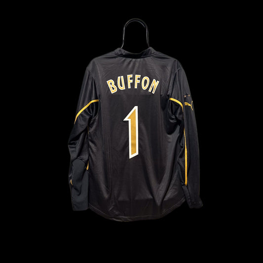 2003-2004 Italy GK #1 Buffon Long Sleeve National Team Puma L men