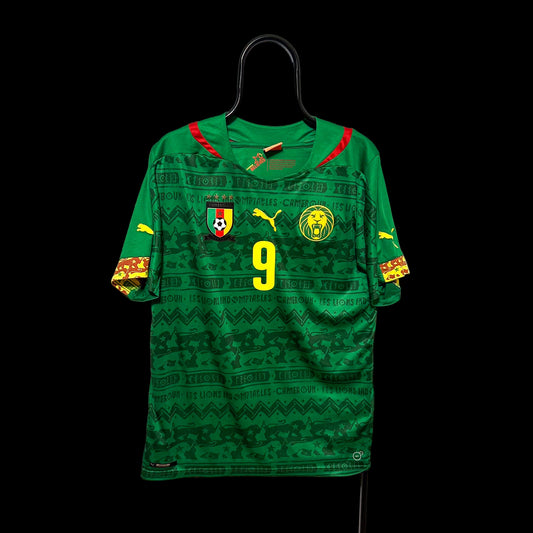 2014-2015 Cameroon #9 Eto'o Football Shirt Home Puma L Men 744553