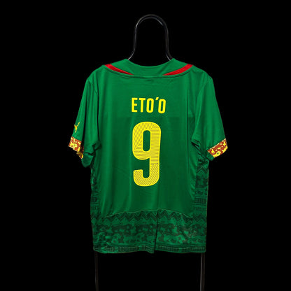 2014-2015 Cameroon #9 Eto'o Football Shirt Home Puma L Men 744553