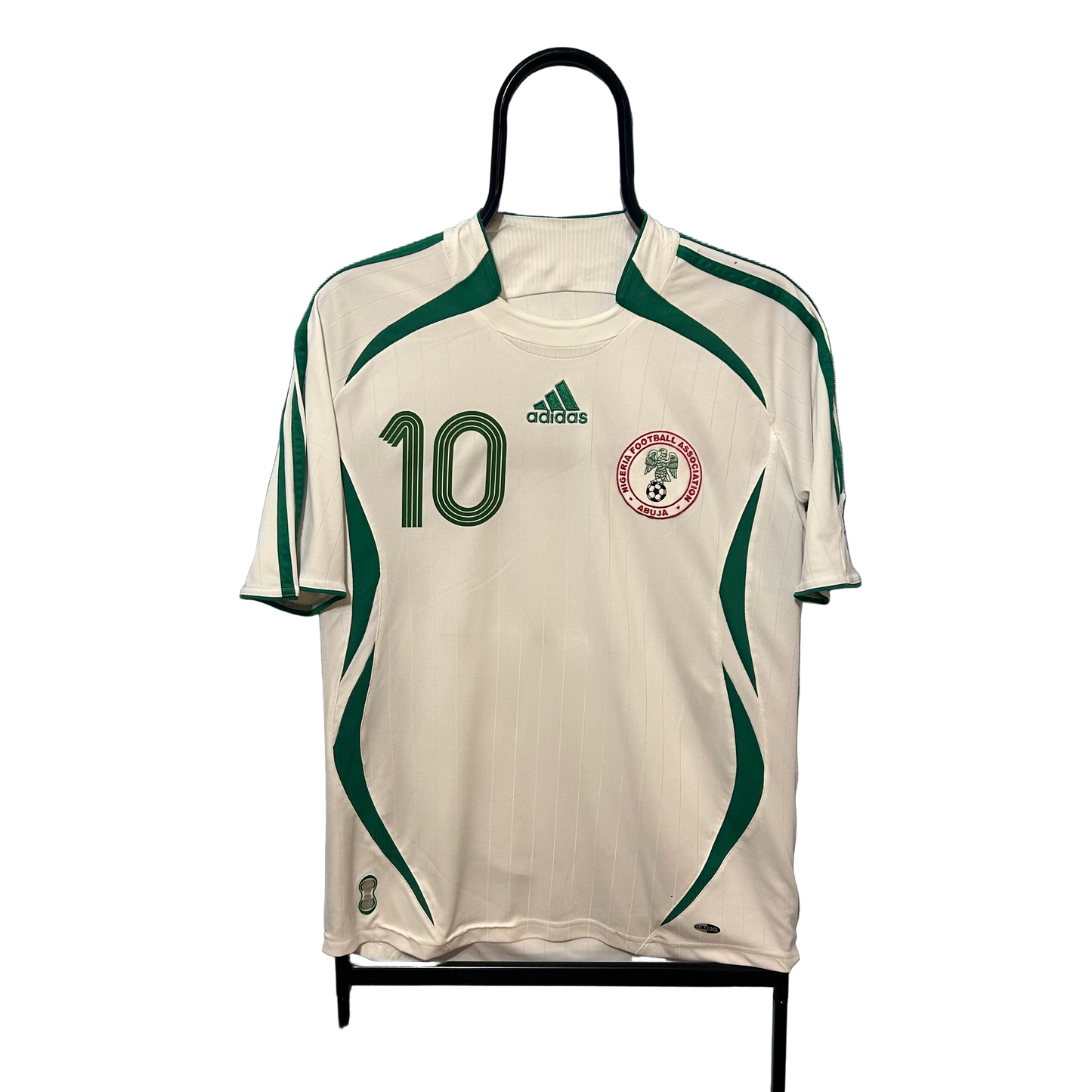 2006-2007 Nigeria #10 Okocha Football Shirt Away Adidas S men 068805