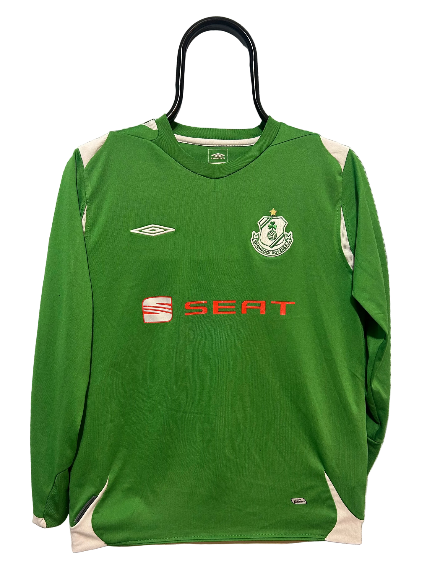 2010? Shamrock Rovers Long Sleeve Sponsor Seat Umbro L Boys