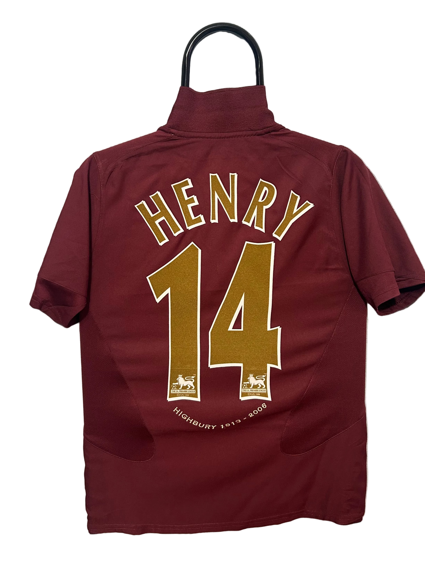 2005-2006 Arsenal London Home #14 Henry Highbury Football Shirt L Boys 496620