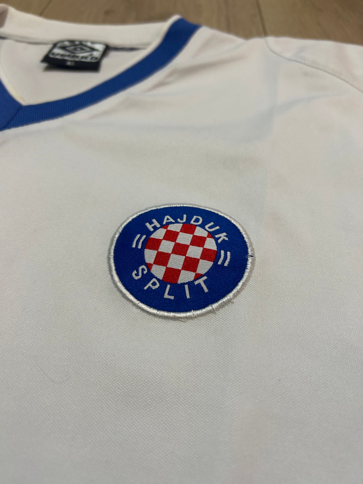 2002-2003 Hajduk Split Football Shirt Home Croatia Umbro XL