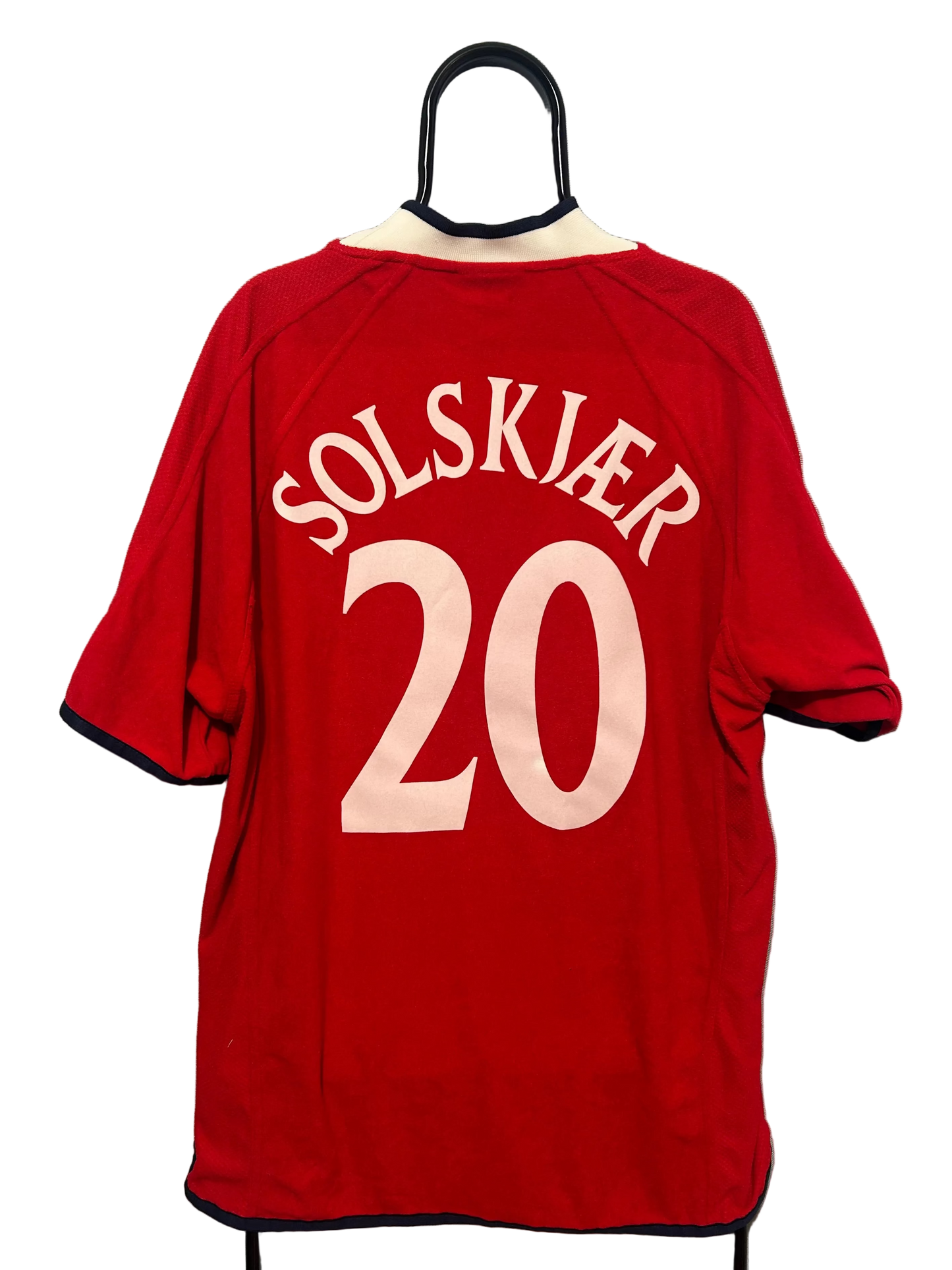 2000-2001 Norway #20 Solskjær Football Shirt Home umbro 2XL