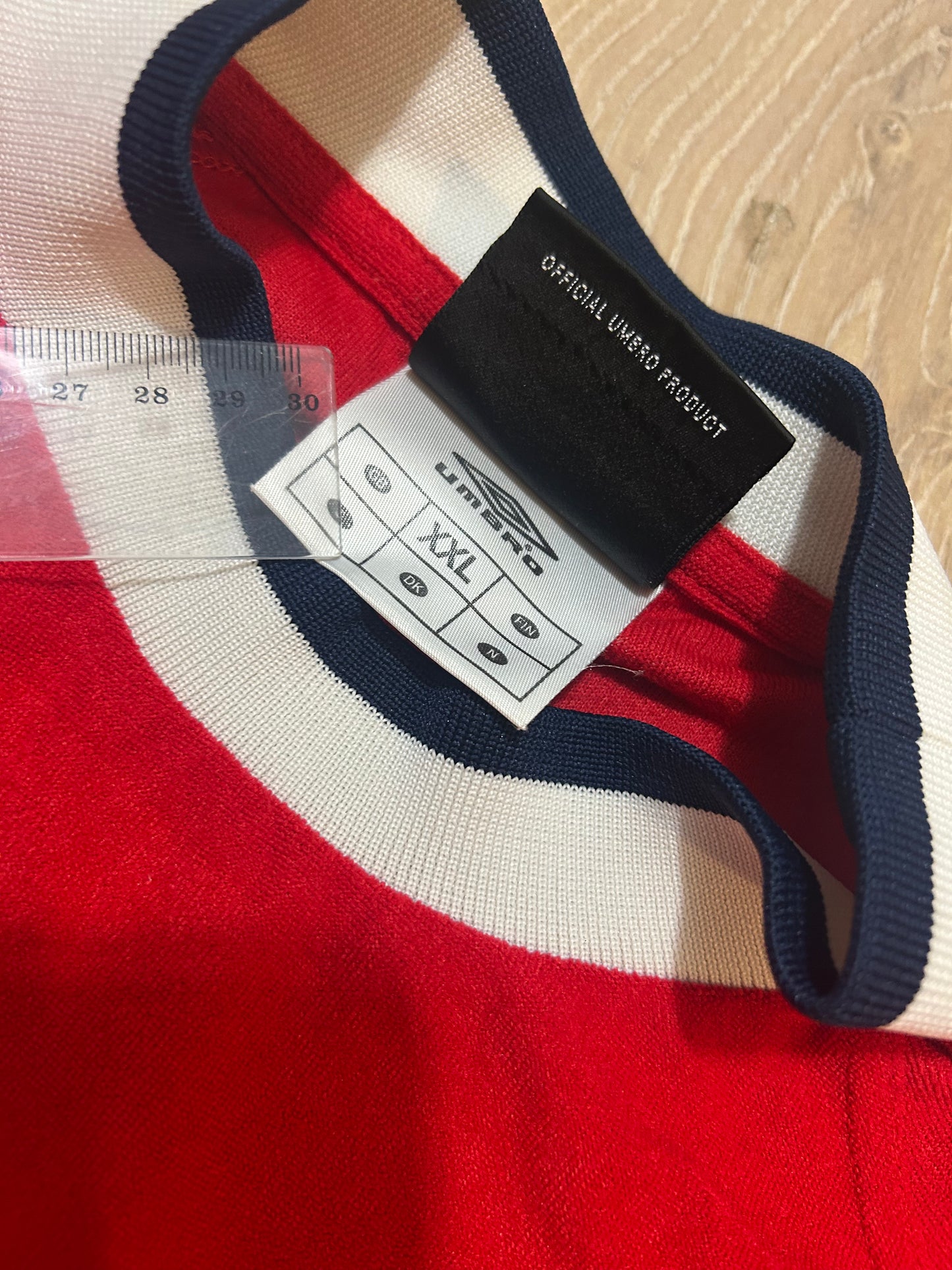 2000-2001 Norway #20 Solskjær Football Shirt Home umbro 2XL