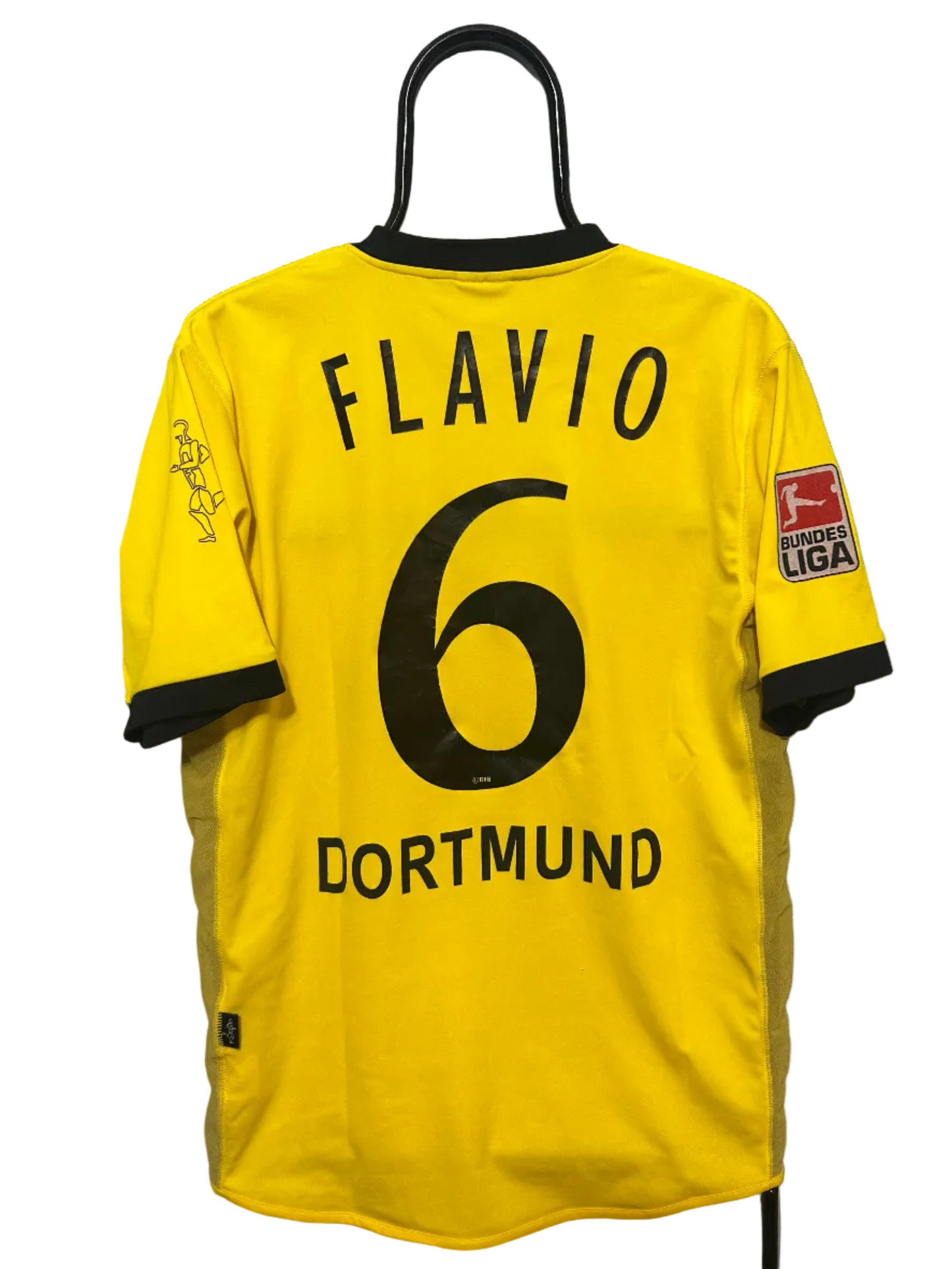 2003-2004 Borussia #6 Flavio Home Football Shirt Goool M men