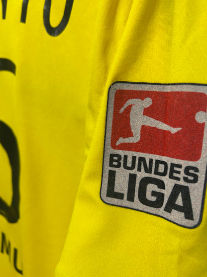 2003-2004 Borussia #6 Flavio Home Football Shirt Goool M men