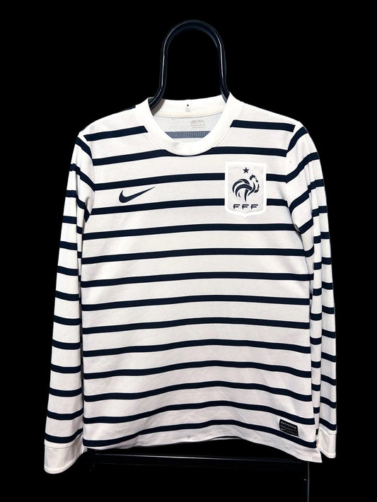 2011-2012 France Player Issue Long Sleeve Away Football Shirt National Team M Men