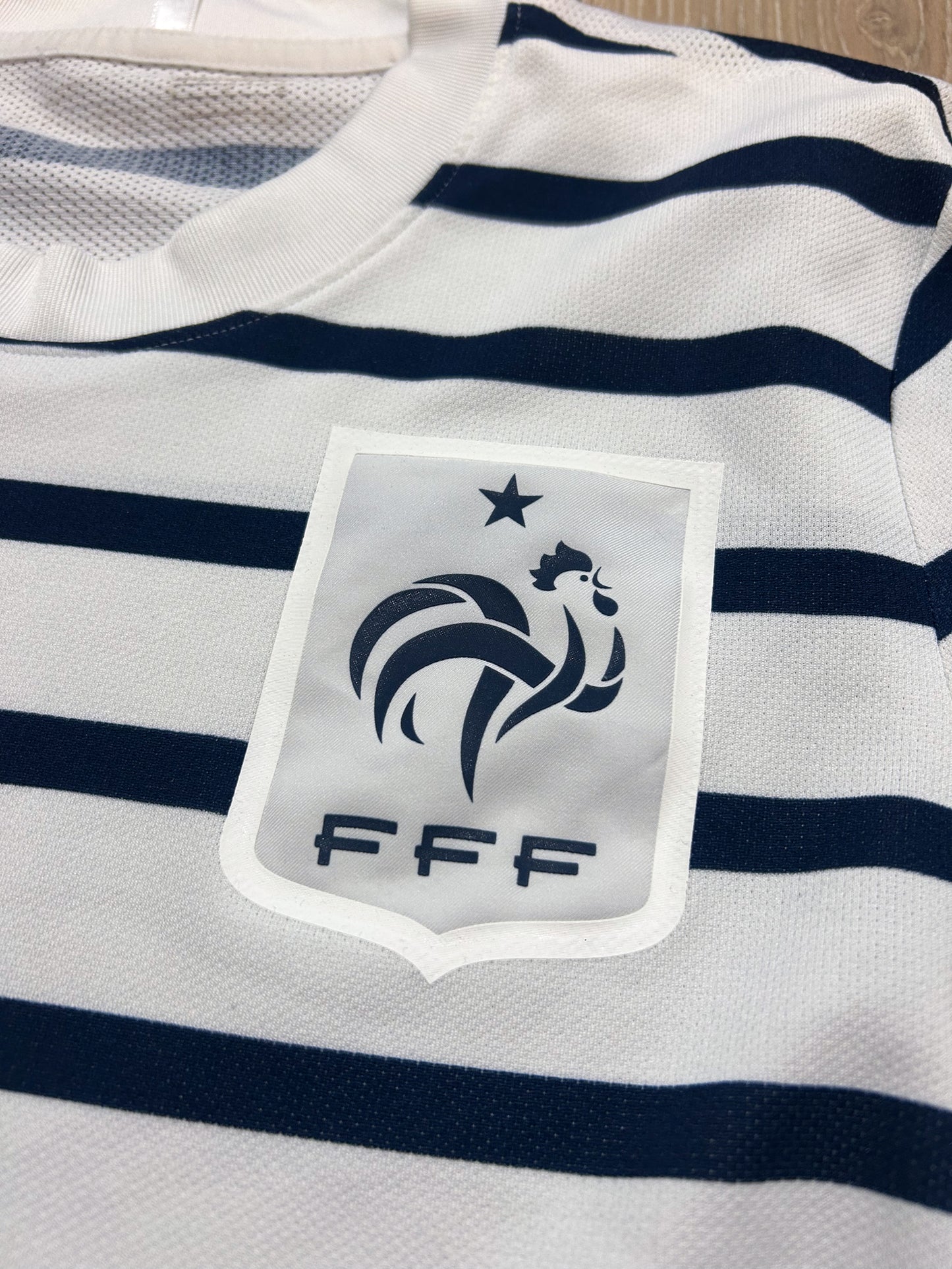 2011-2012 France Player Issue Long Sleeve Away Football Shirt National Team M Men