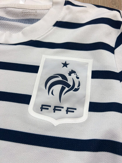 2011-2012 France Player Issue Long Sleeve Away Football Shirt National Team M Men
