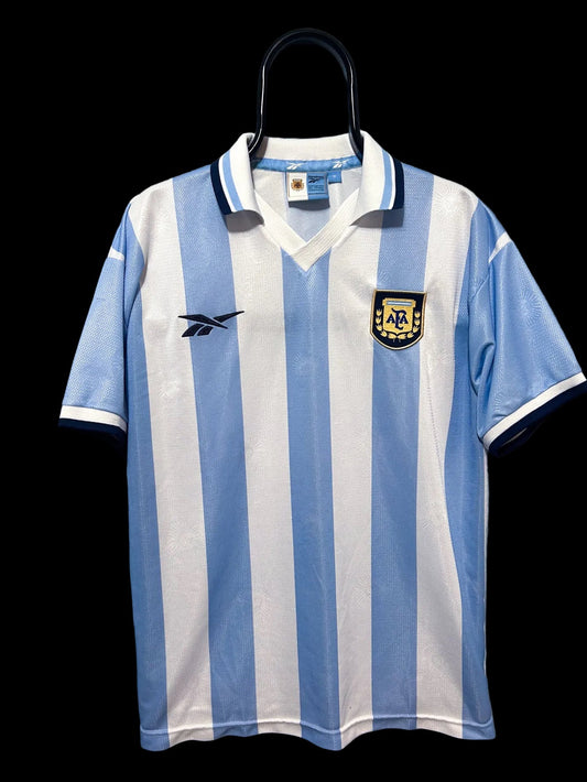 1999-2000 Argentina Home Football Shirt National Team Reebok M Men