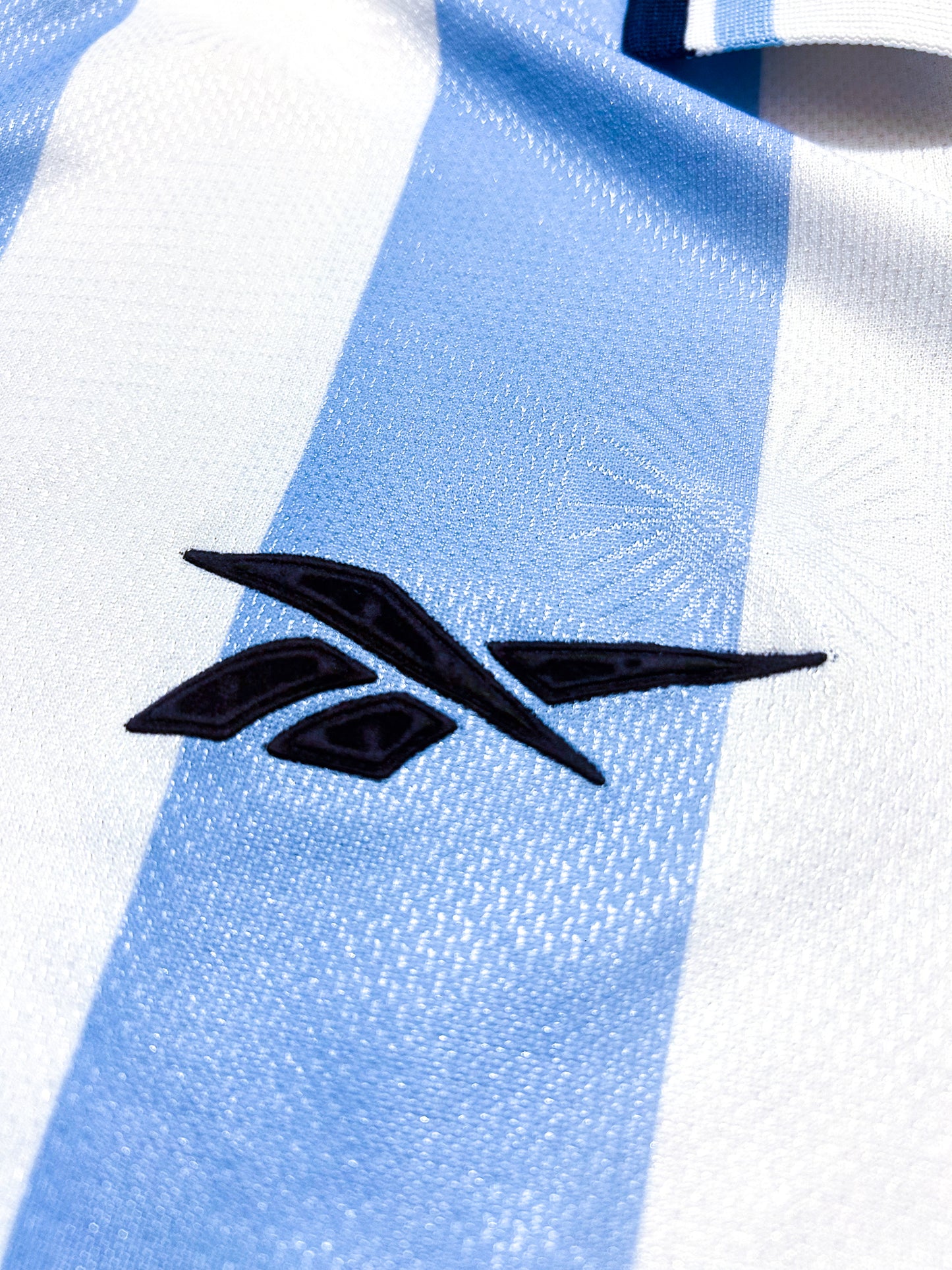 1999-2000 Argentina Home Football Shirt National Team Reebok M Men