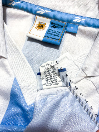 1999-2000 Argentina Home Football Shirt National Team Reebok M Men