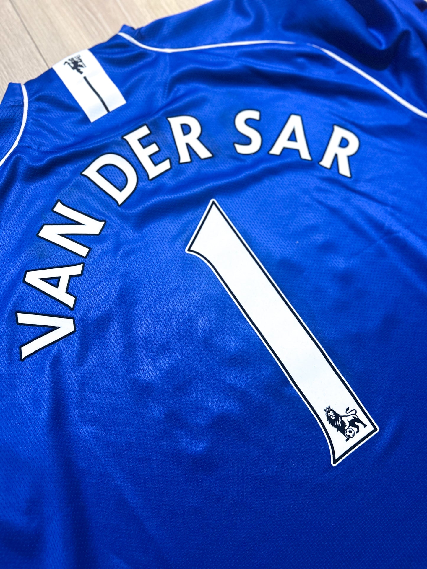 2007 2008 Manchester United GK #1 Van Der Sar Long Sleeve 2XL Nike 238803-470