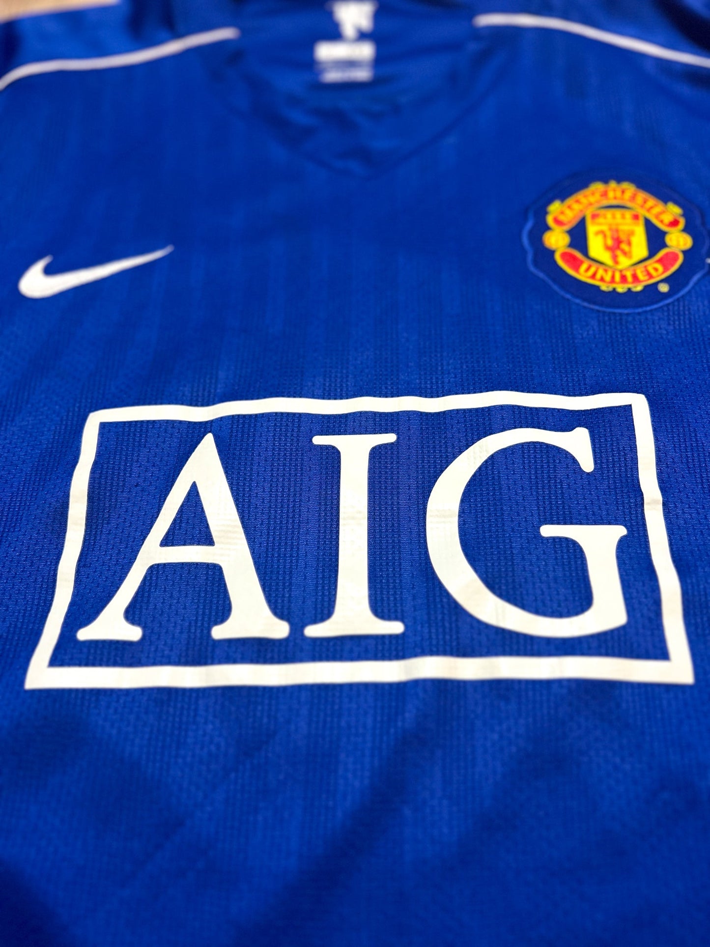 2007 2008 Manchester United GK #1 Van Der Sar Long Sleeve 2XL Nike 238803-470