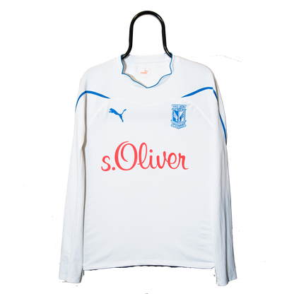 Lech Poznan 2011 - 2012 Long Sleeve - away - #5 Arboleda - Puma Football Shirt M
