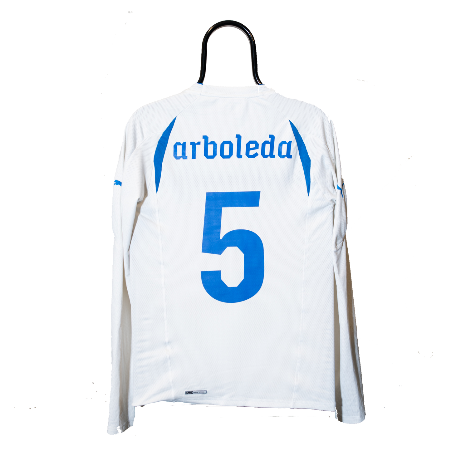 Lech Poznan 2011 - 2012 Long Sleeve - away - #5 Arboleda - Puma Football Shirt M
