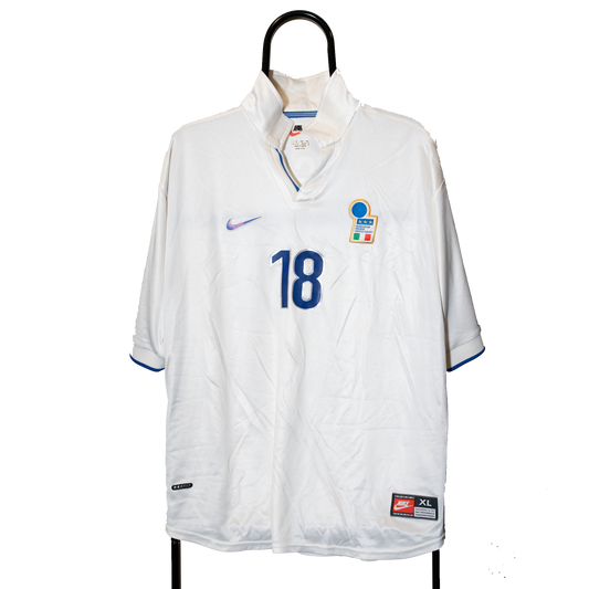 Italy 1998 Away #18 R. Baggio National team Nike Football Shirt XL
