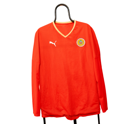 Bahrain 2008 2010 Home Long Sleeve Puma Player Issue? Football Shirt National Team M