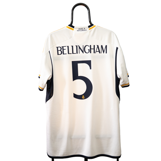 Real Madrid 2023-2024 #5 Bellingham Football Shirt Adidas XL Men HR3796