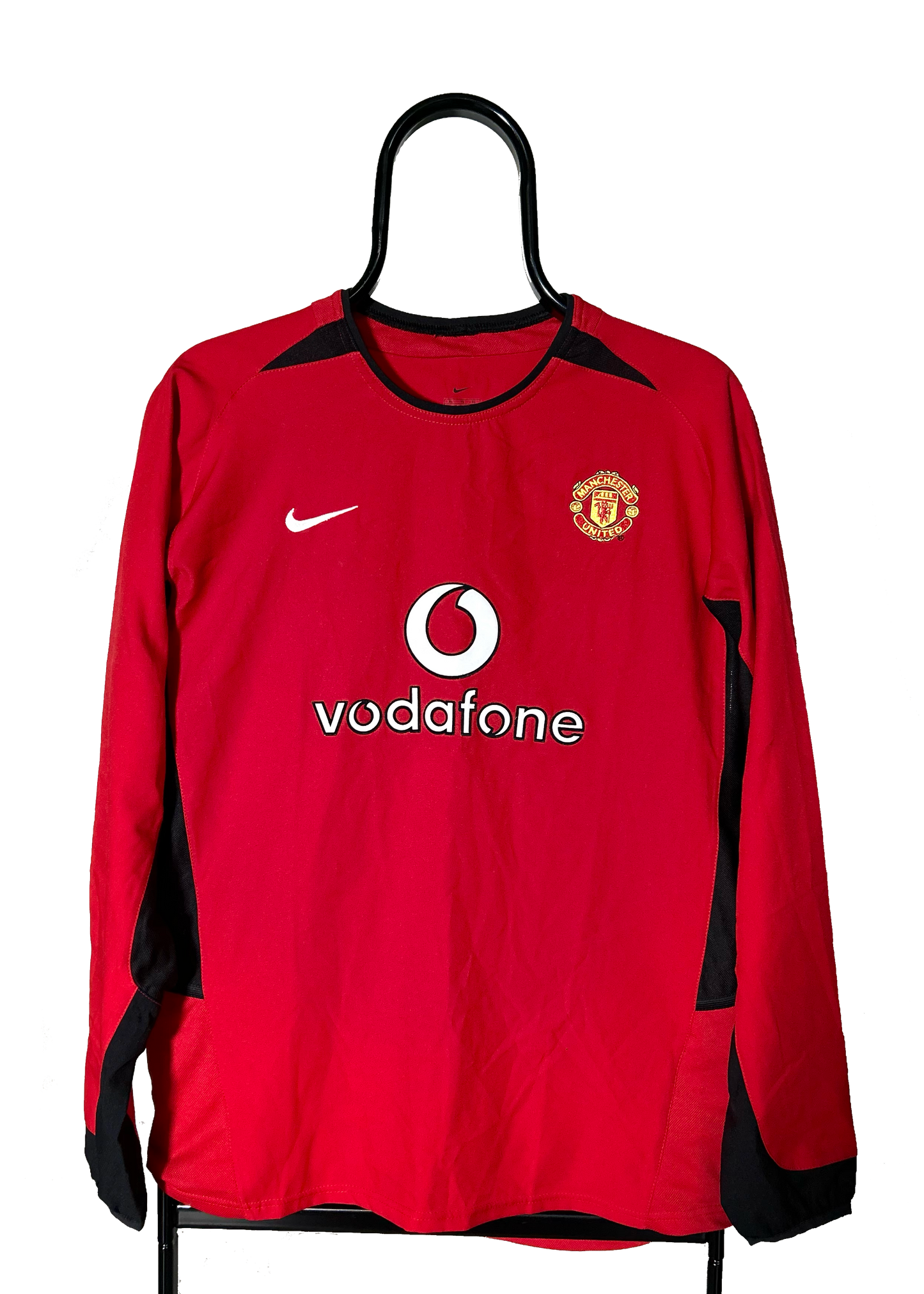 Manchester United 2003 2004 #7 Ronaldo Long Sleeve football Shirt XL Boys