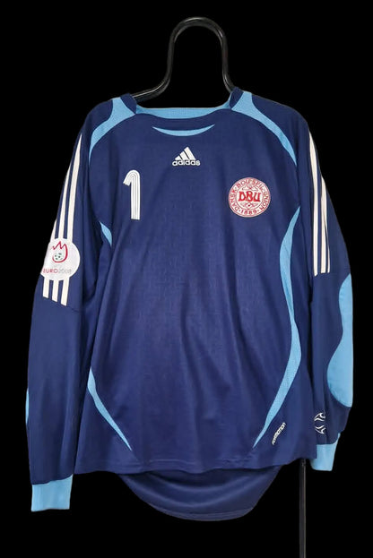 Denmark 2006-2010 #1 Sorensen Football Shirt Goalkeeper XL adidas formotion 069487
