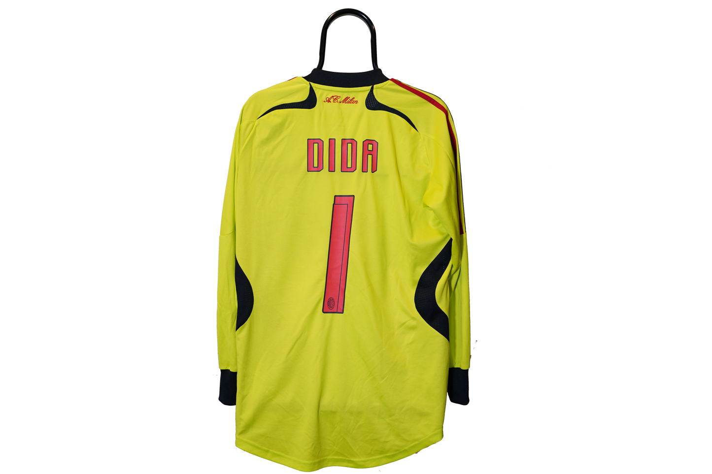 2007-2008 AC Milan Goalkeeper #1 Dida shirt adidas M 694865