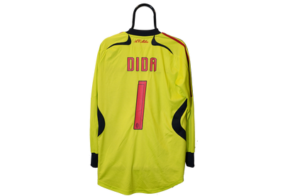 2007-2008 AC Milan Goalkeeper #1 Dida shirt adidas M 694865