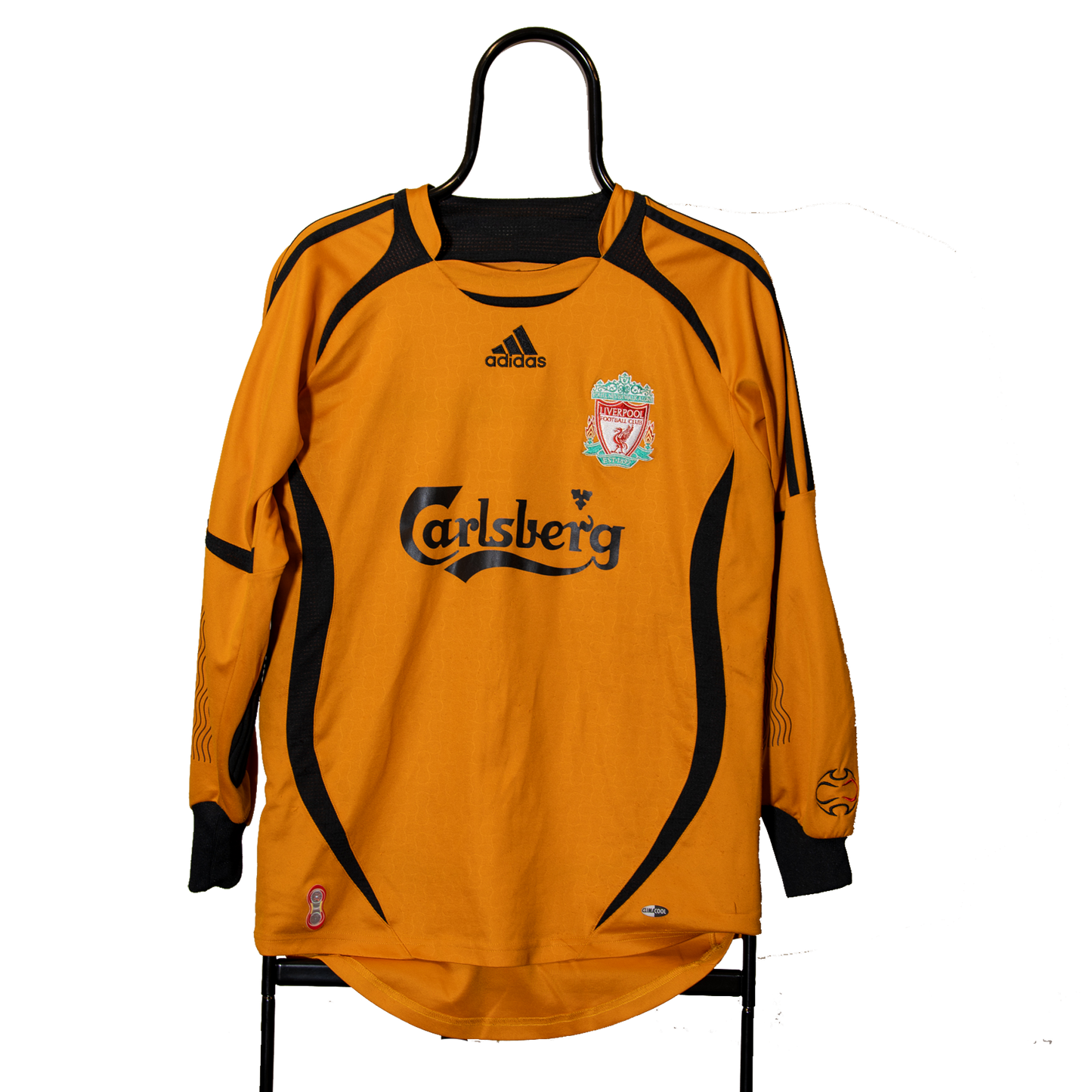 Liverpool 2006 2007 Goalkeeper #1 Dudek Orange Adidas S 053284