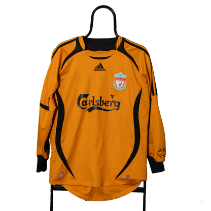 Liverpool 2006 2007 Goalkeeper #1 Dudek Orange Adidas S 053284